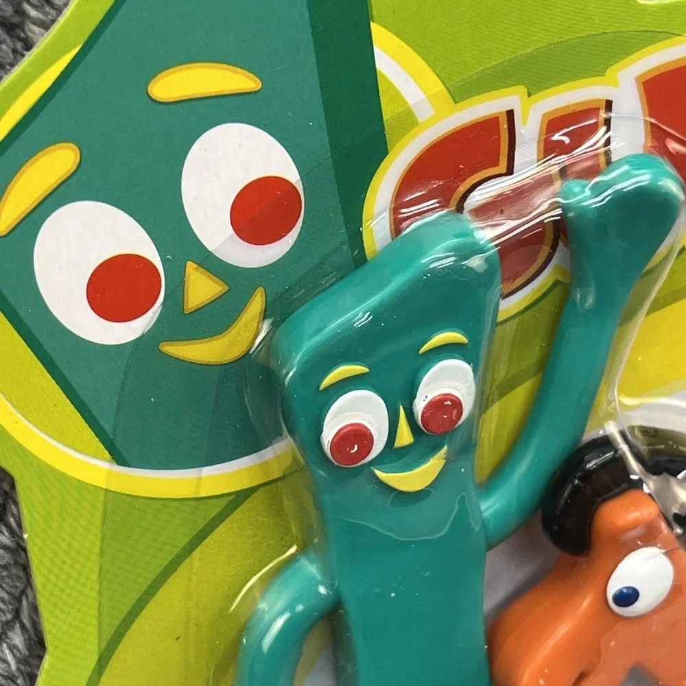 NEW Gumby‎ & Pokey 6 inch Bendable - Posable Collectible Super Fun!
